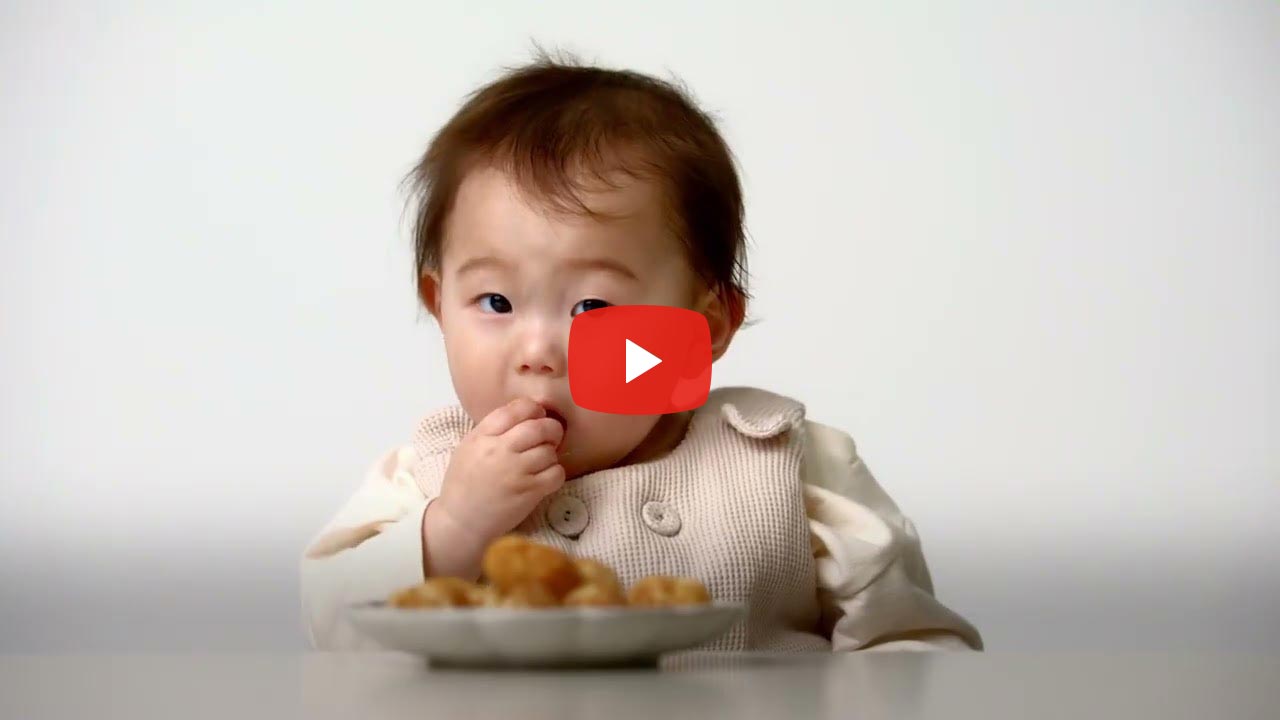 ふんわり名人“口元がほころぶような瞬間を”